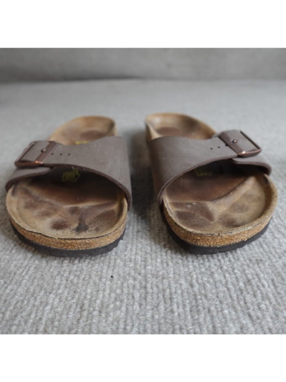 Birkenstock Womens Sandals 10 / 41 Brown Madrid Made in Germany - Picture 8 of 8